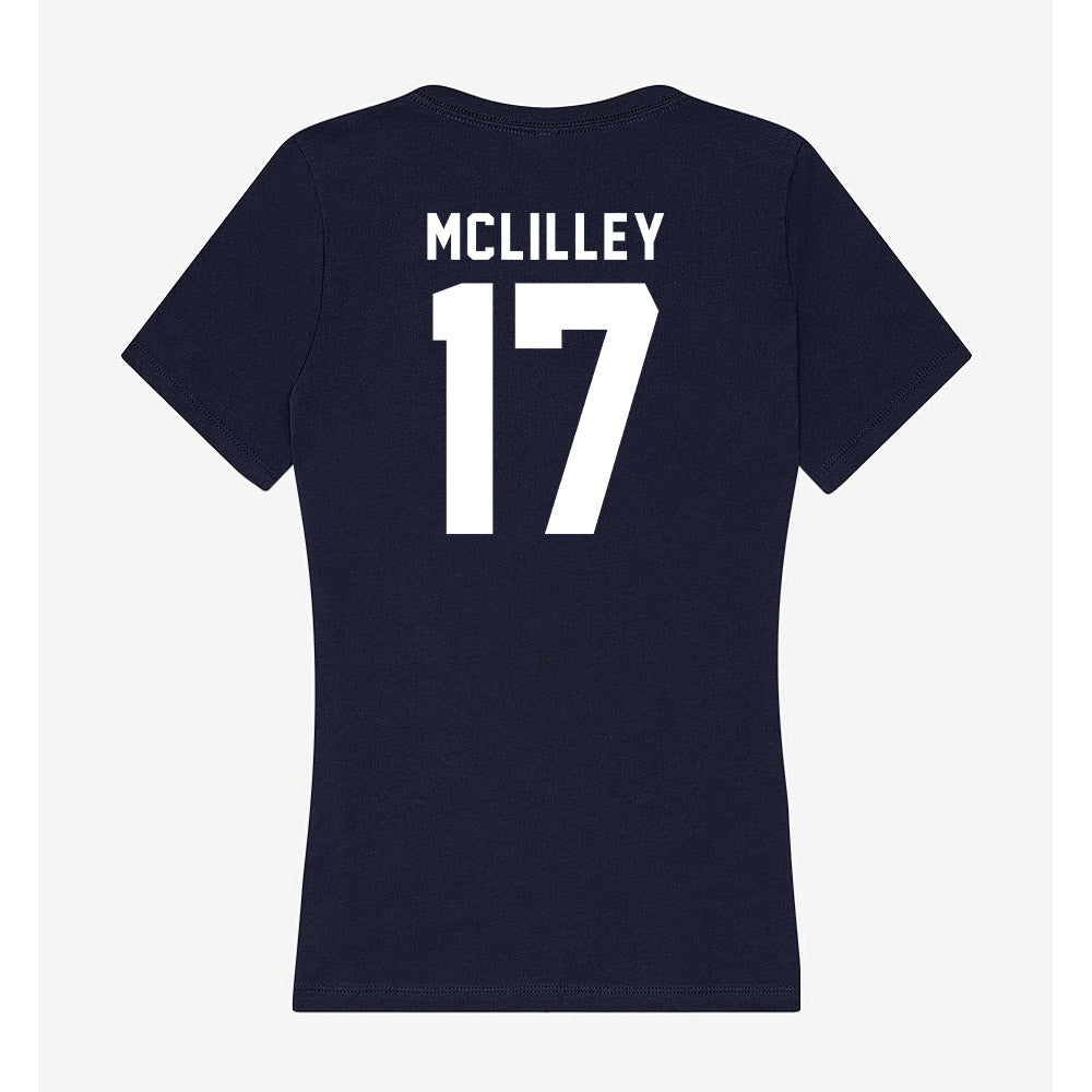 Old Dominion - NCAA Football : Crystal McLilley - Women's V-Neck T-Shirt-1