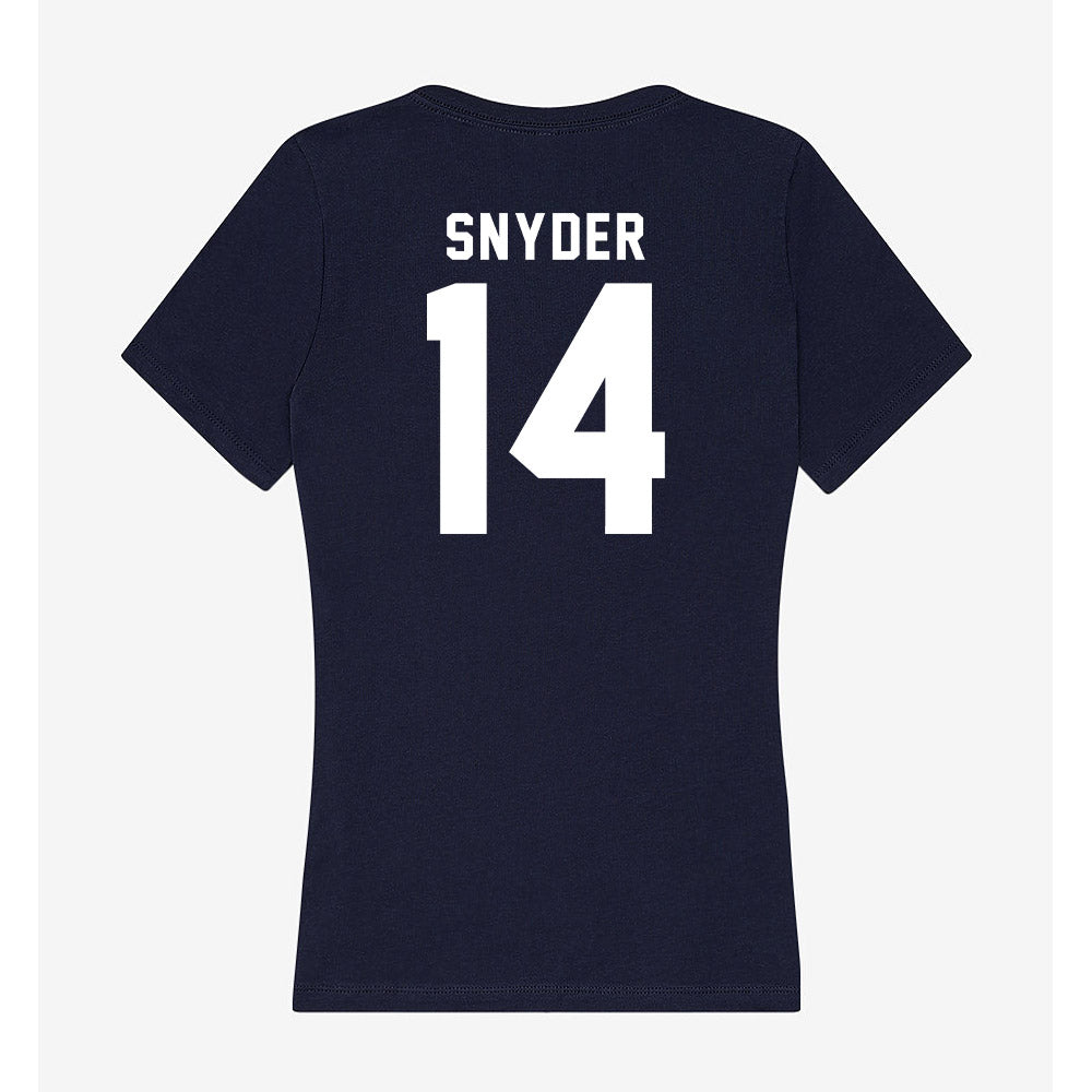 Old Dominion - NCAA Women's Lacrosse : Sofia Snyder - Women's V-Neck T-Shirt-1