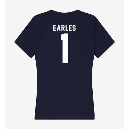 Old Dominion - NCAA Women's Soccer : Emily Earles - Classic Shersey Women's V-Neck T-Shirt-1
