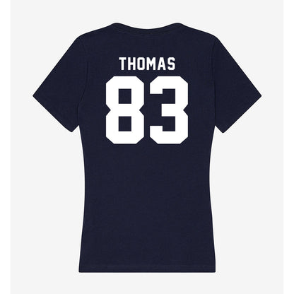 Old Dominion - NCAA Football : Ryan Thomas - Women's V-Neck T-Shirt-1