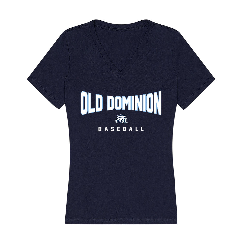 Old Dominion - NCAA Baseball : Will Johnson - Classic Shersey Women's V-Neck T-Shirt-0