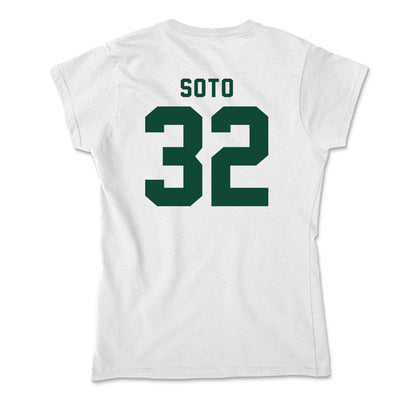 Hawaii - NCAA Baseball : Saul Soto - Soft Style Women’s T-Shirt-1