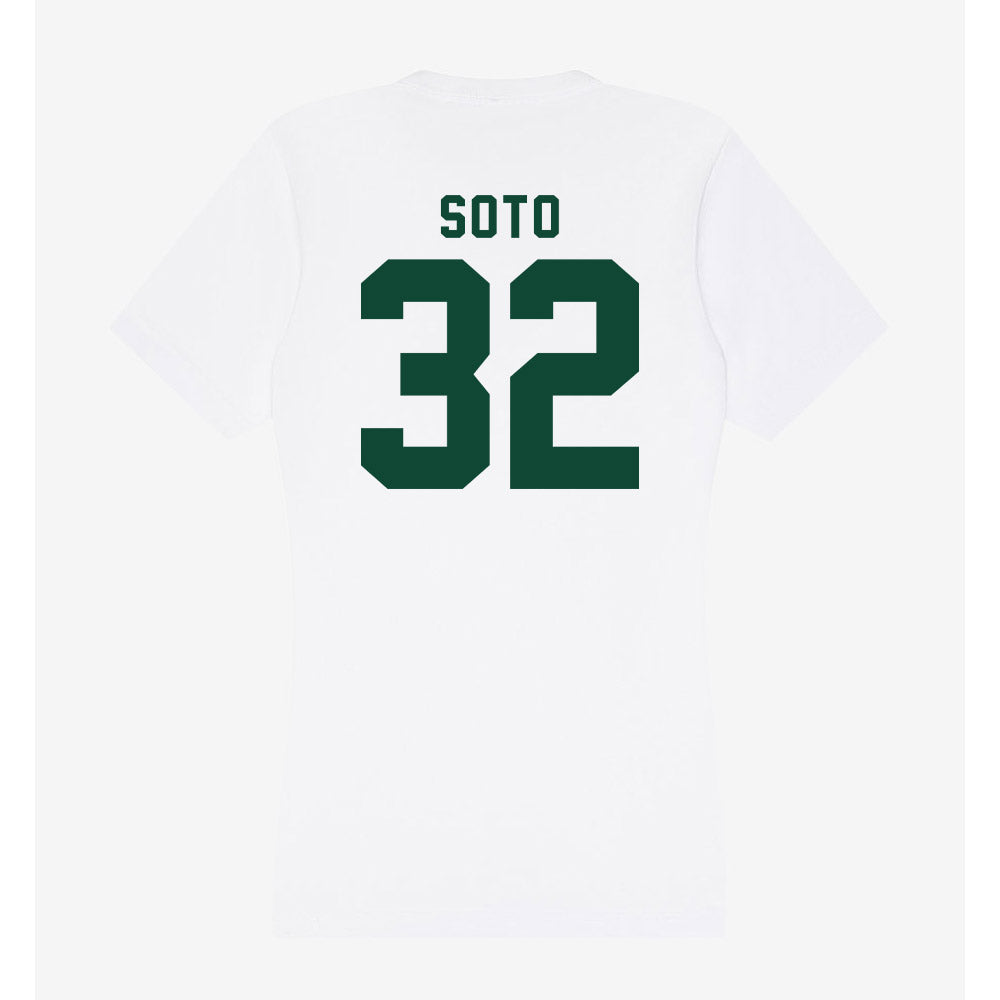 Hawaii - NCAA Baseball : Saul Soto - Women's V-Neck T-Shirt-1