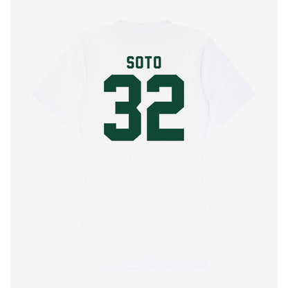 Hawaii - NCAA Baseball : Saul Soto - Women's V-Neck T-Shirt-1