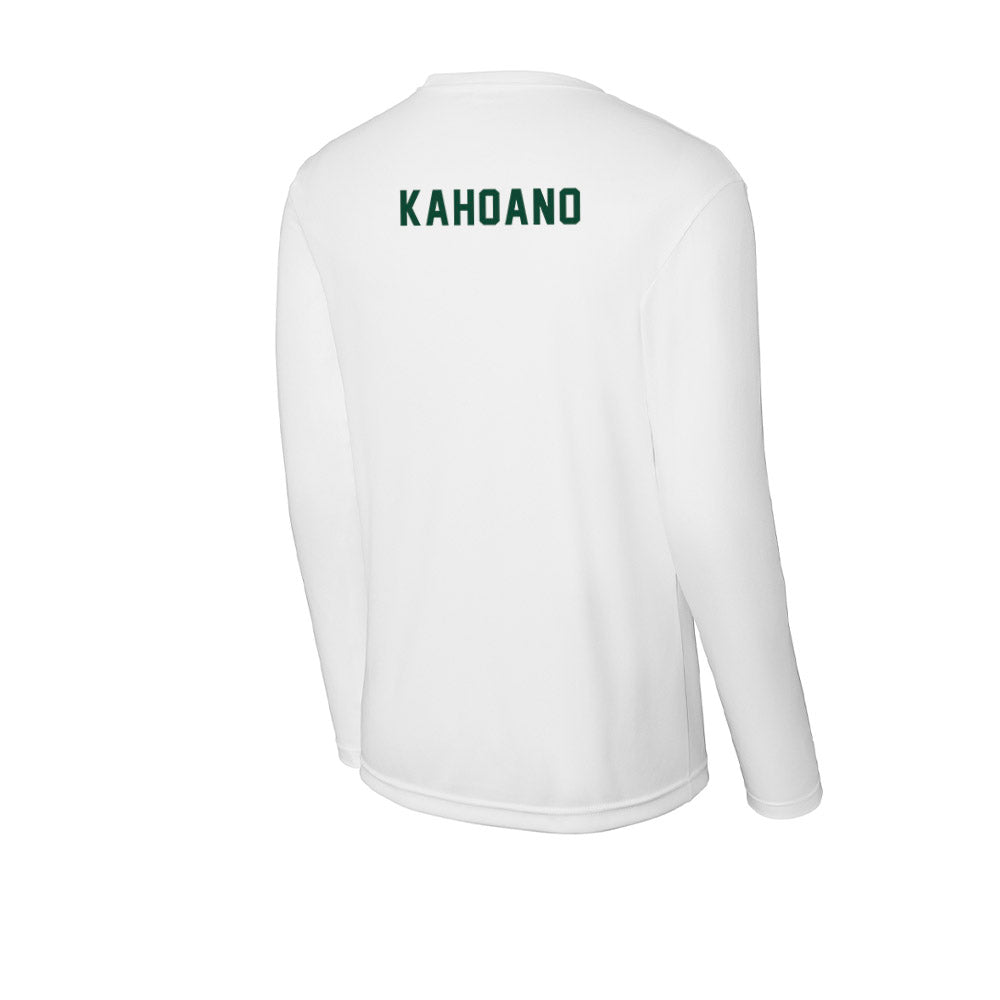 Hawaii - NCAA Women's Soccer : Leila Kahoano - Activewear Long Sleeve T-Shirt-1