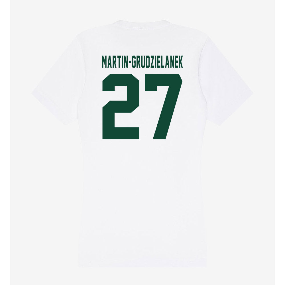 Hawaii - NCAA Baseball : Brody Martin-Grudzielanek - Women's V-Neck T-Shirt-1