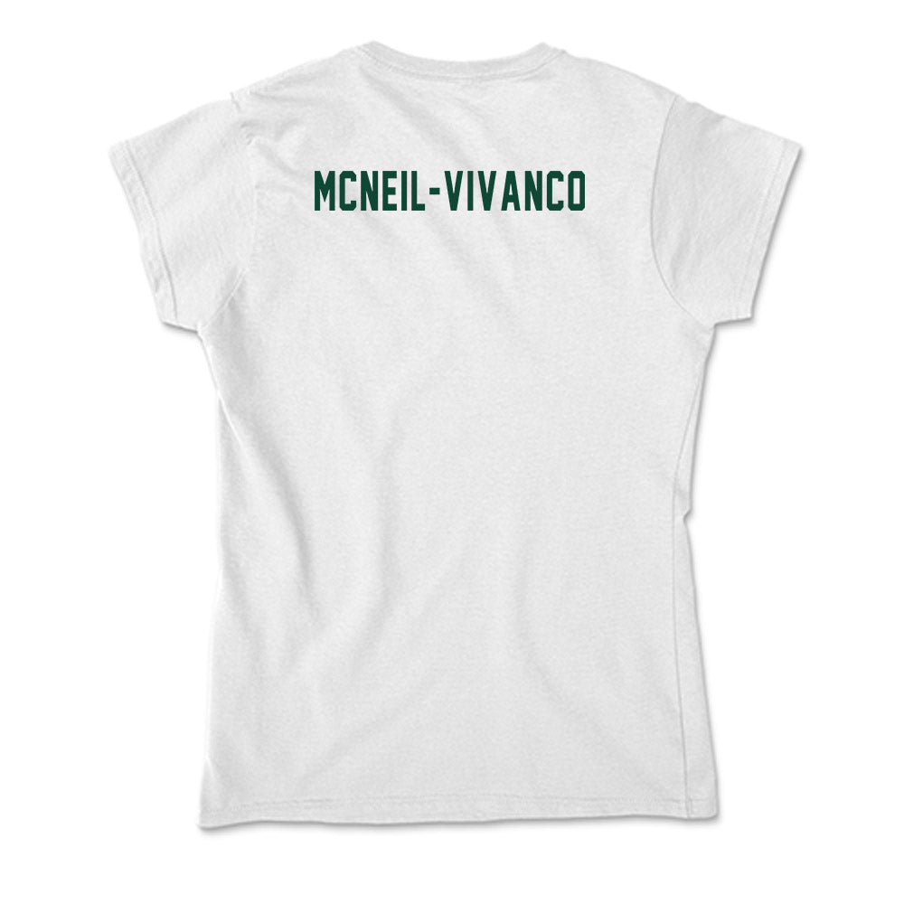 Hawaii - NCAA Women's Track & Field : Marina McNeil-Vivanco - Soft Style Women’s T-Shirt-1