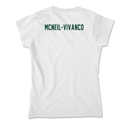 Hawaii - NCAA Women's Track & Field : Marina McNeil-Vivanco - Soft Style Women’s T-Shirt-1