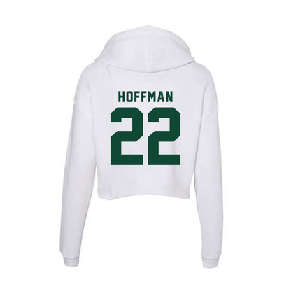 Hawaii - NCAA Baseball : Christian Hoffman - Women's Crop Fleece Hoodie-1
