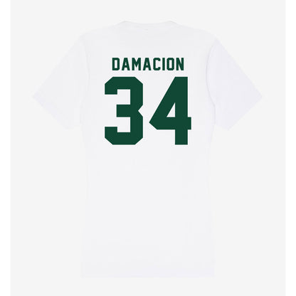 Hawaii - NCAA Women's Soccer : Nalani Damacion - Women's V-Neck T-Shirt-1