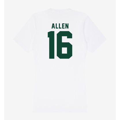 Hawaii - NCAA Football : Zion Allen - Women's V-Neck T-Shirt-1