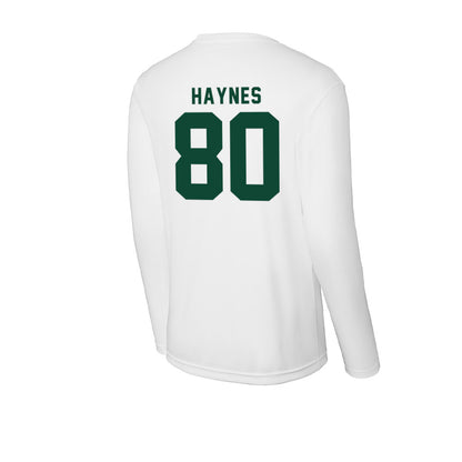 Hawaii - NCAA Football : Robert Haynes - Activewear Long Sleeve T-Shirt-1