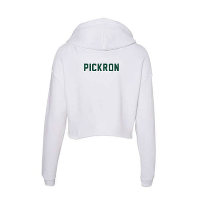 Hawaii - NCAA Women's Swimming & Diving : Ruby Pickron - Women's Crop Fleece Hoodie-1