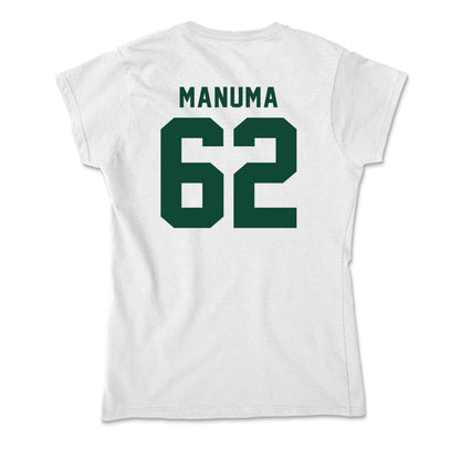 Hawaii - NCAA Football : Lautaimi Manuma - Soft Style Women’s T-Shirt-1