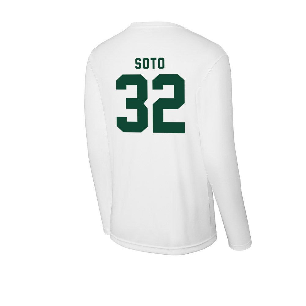 Hawaii - NCAA Baseball : Saul Soto - Activewear Long Sleeve T-Shirt-1