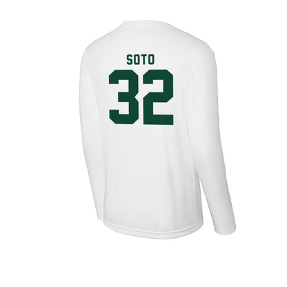 Hawaii - NCAA Baseball : Saul Soto - Activewear Long Sleeve T-Shirt-1