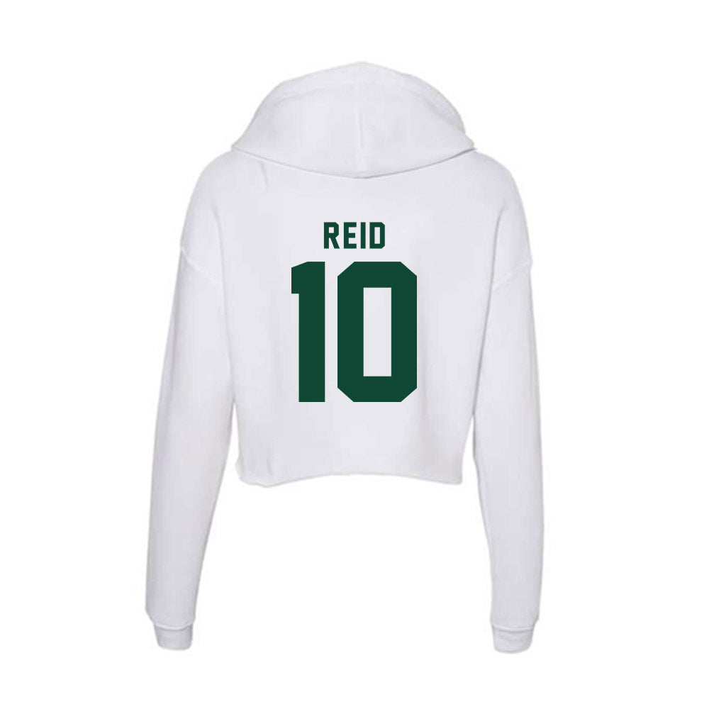 Hawaii - NCAA Women's Volleyball : Cha'lei Reid - Classic Shersey Women's Crop Fleece Hooded Sweatshirt-1