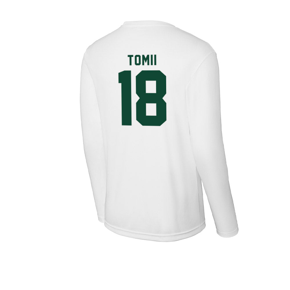 Hawaii - NCAA Baseball : Tsubasa Tomii - Activewear Long Sleeve T-Shirt-1