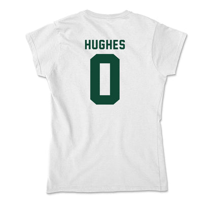 Hawaii - NCAA Football : Jeremiah Hughes - Soft Style Women’s T-Shirt-1