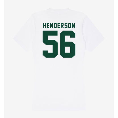 Hawaii - NCAA Football : Boogie Henderson - Women's V-Neck T-Shirt-1