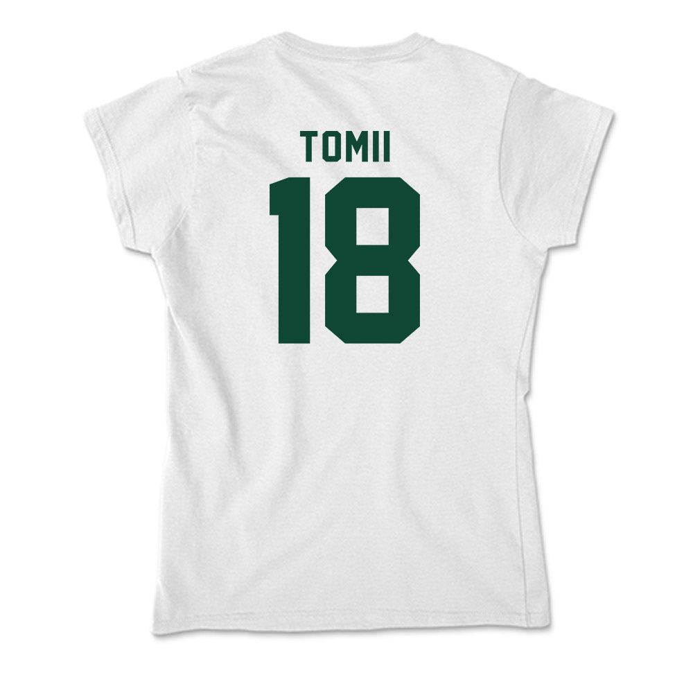 Hawaii - NCAA Baseball : Tsubasa Tomii - Soft Style Women’s T-Shirt-1