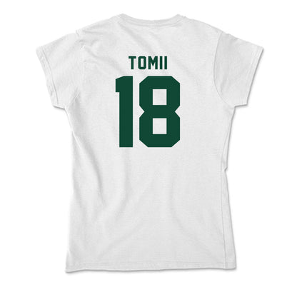 Hawaii - NCAA Baseball : Tsubasa Tomii - Soft Style Women’s T-Shirt-1