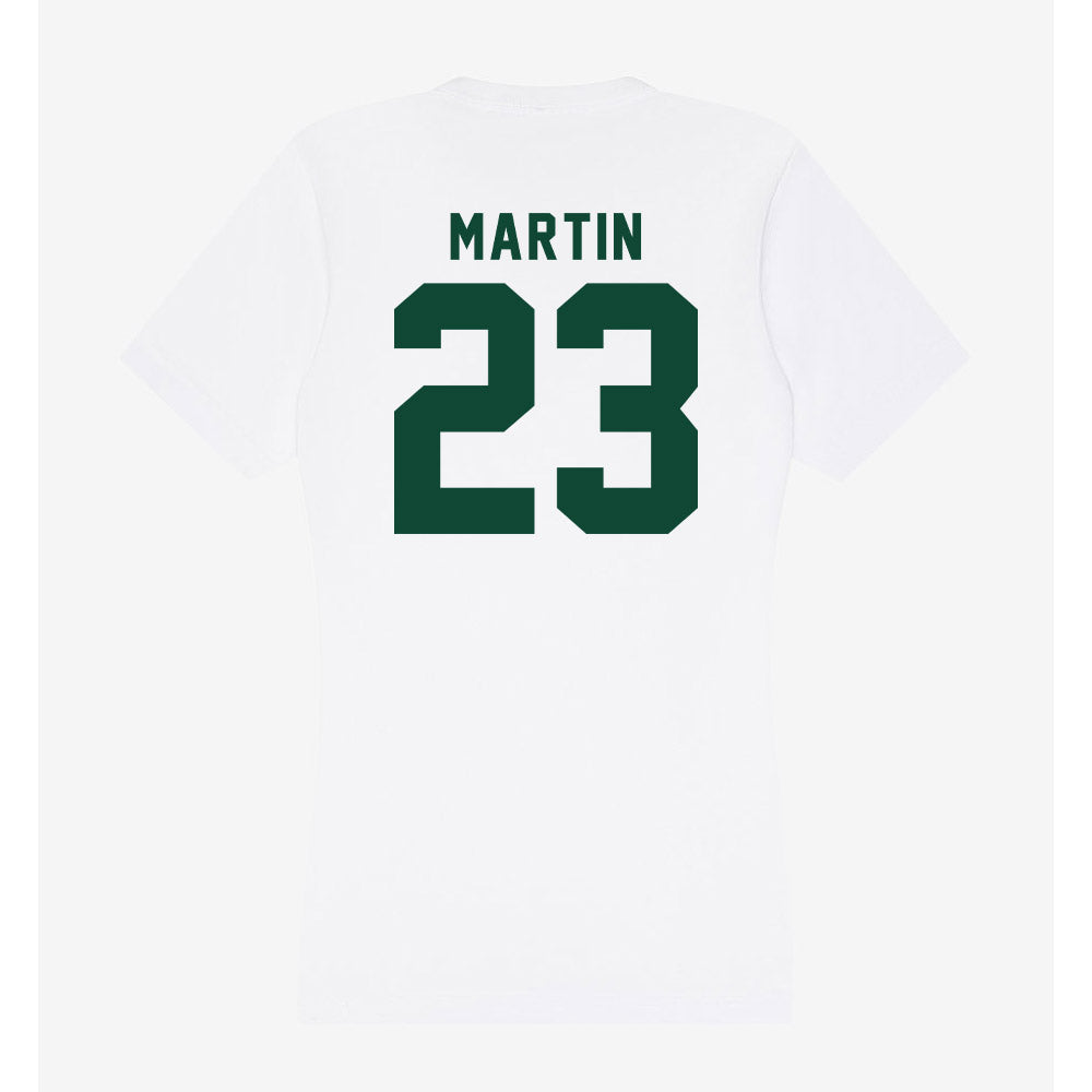 Hawaii - NCAA Baseball : Joshua Martin - Women's V-Neck T-Shirt-1