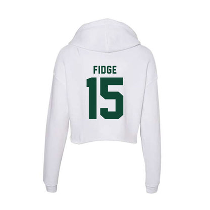 Hawaii - NCAA Softball : Millie Fidge - Women's Crop Fleece Hoodie-1