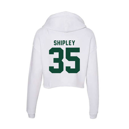 Hawaii - NCAA Baseball : Josiah Shipley - Women's Crop Fleece Hoodie-1