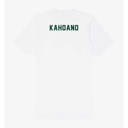 Hawaii - NCAA Women's Soccer : Leila Kahoano - Women's V-Neck T-Shirt-1