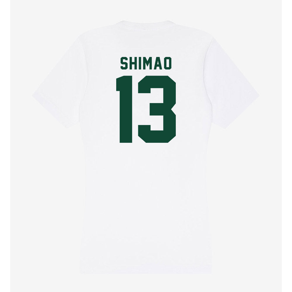 Hawaii - NCAA Baseball : Tate Shimao - Women's V-Neck T-Shirt-1