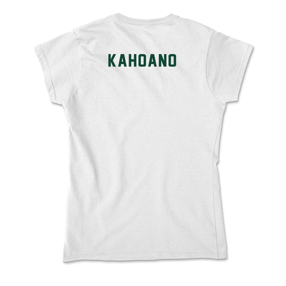 Hawaii - NCAA Women's Soccer : Leila Kahoano - Soft Style Women’s T-Shirt-1