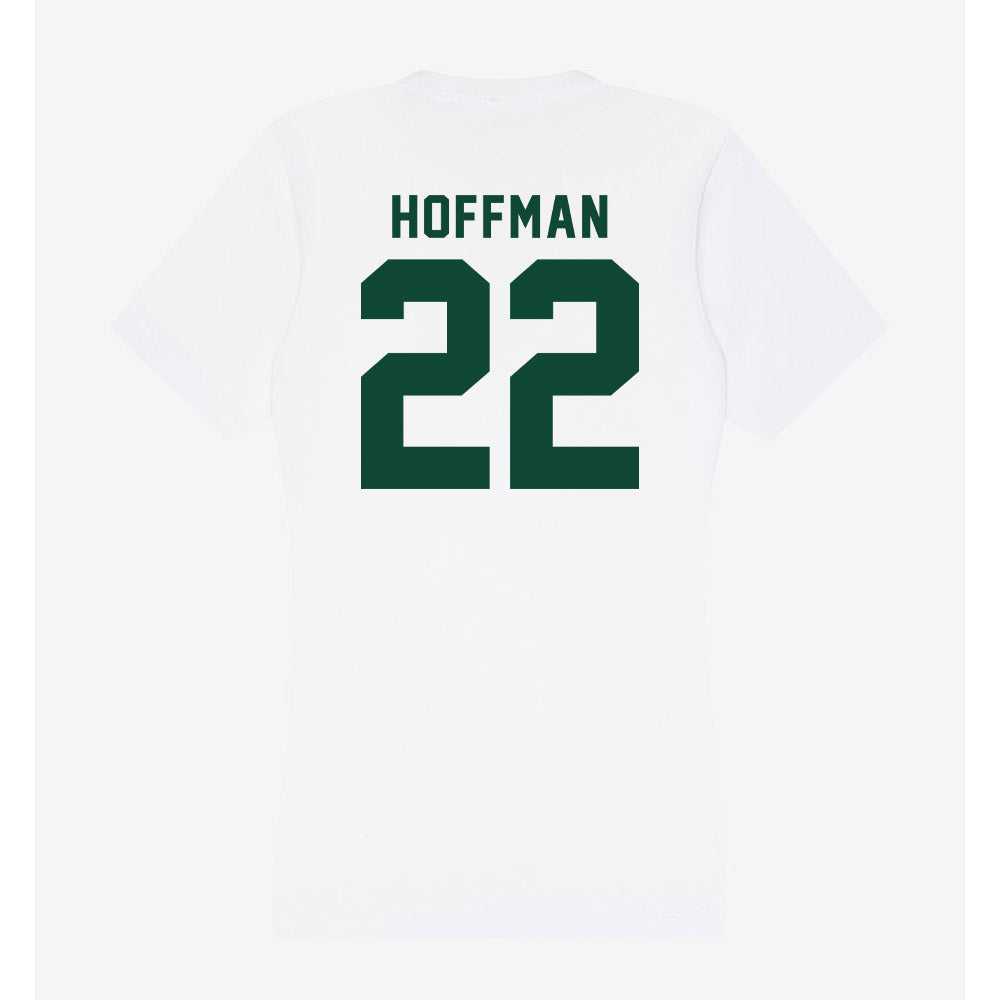 Hawaii - NCAA Baseball : Christian Hoffman - Women's V-Neck T-Shirt-1