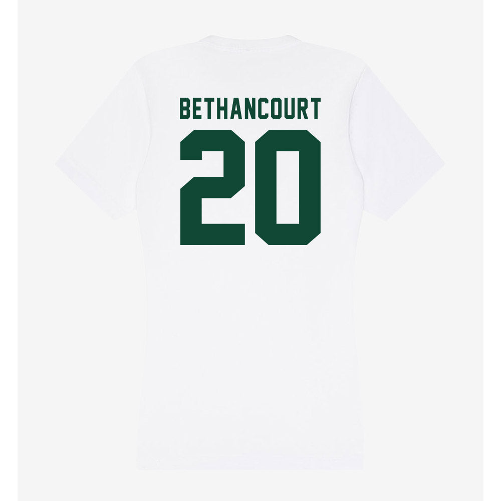 Hawaii - NCAA Baseball : Tino Bethancourt - Women's V-Neck T-Shirt-1