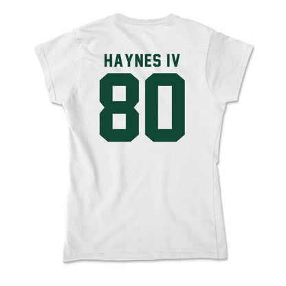Hawaii - NCAA Football : Robert Haynes IV - Classic Shersey Soft Style Women’s T-Shirt-1