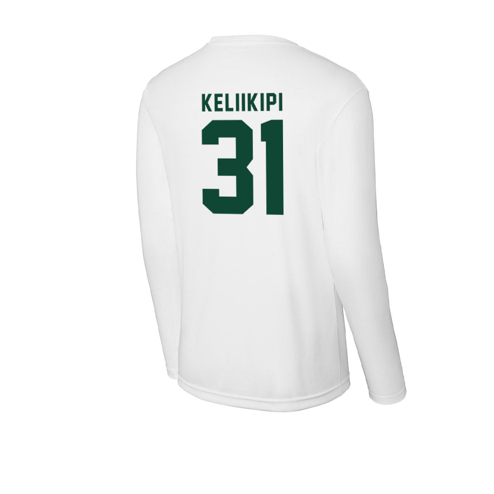 Hawaii - NCAA Football : Tryton Keliikipi - Activewear Long Sleeve T-Shirt-1