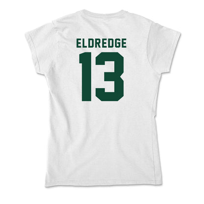 Hawaii - NCAA Football : Koa Eldredge - Soft Style Women’s T-Shirt-1