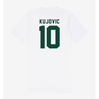 Hawaii - NCAA Women's Basketball : Danijela Kujovic - Women's V-Neck T-Shirt-1