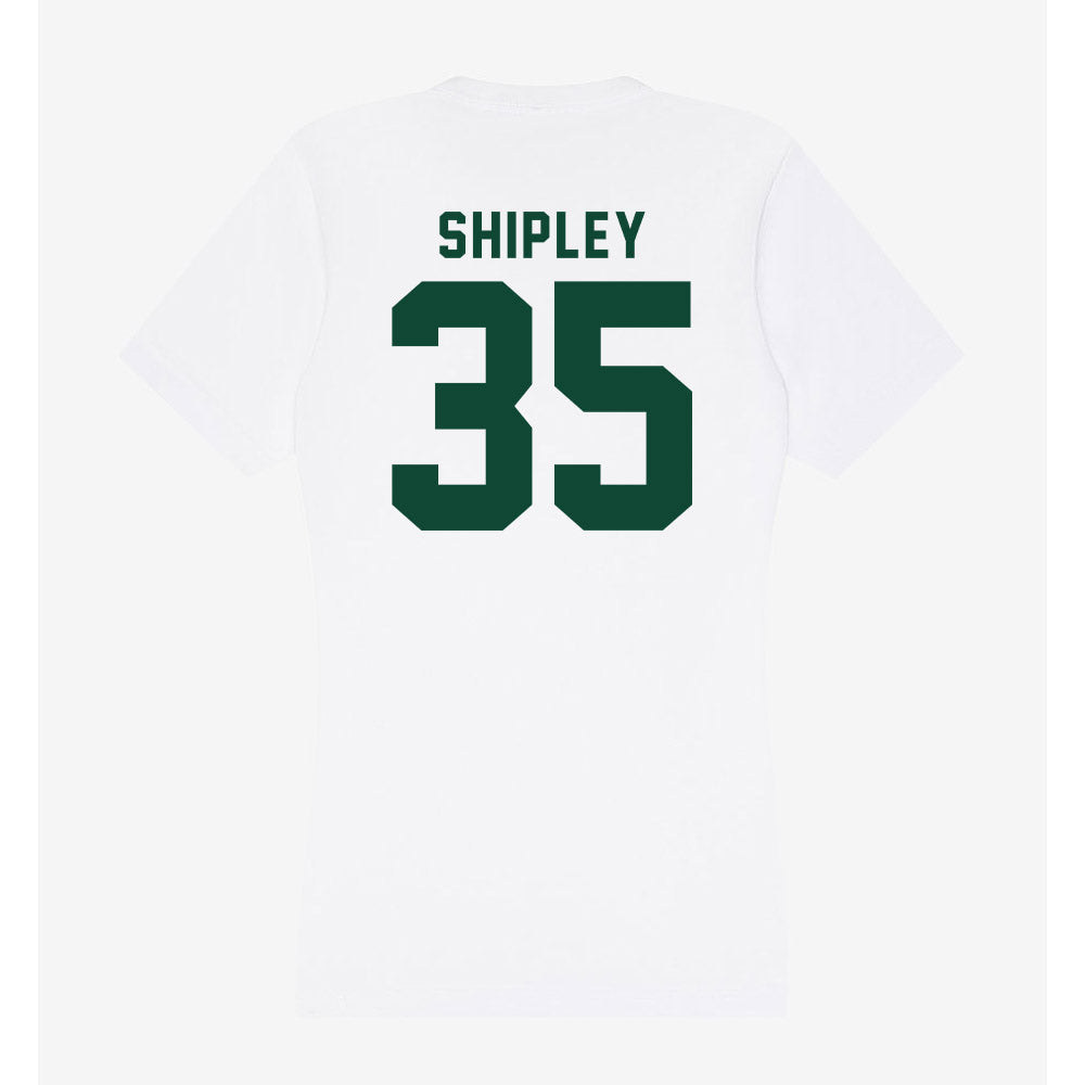 Hawaii - NCAA Baseball : Josiah Shipley - Women's V-Neck T-Shirt-1