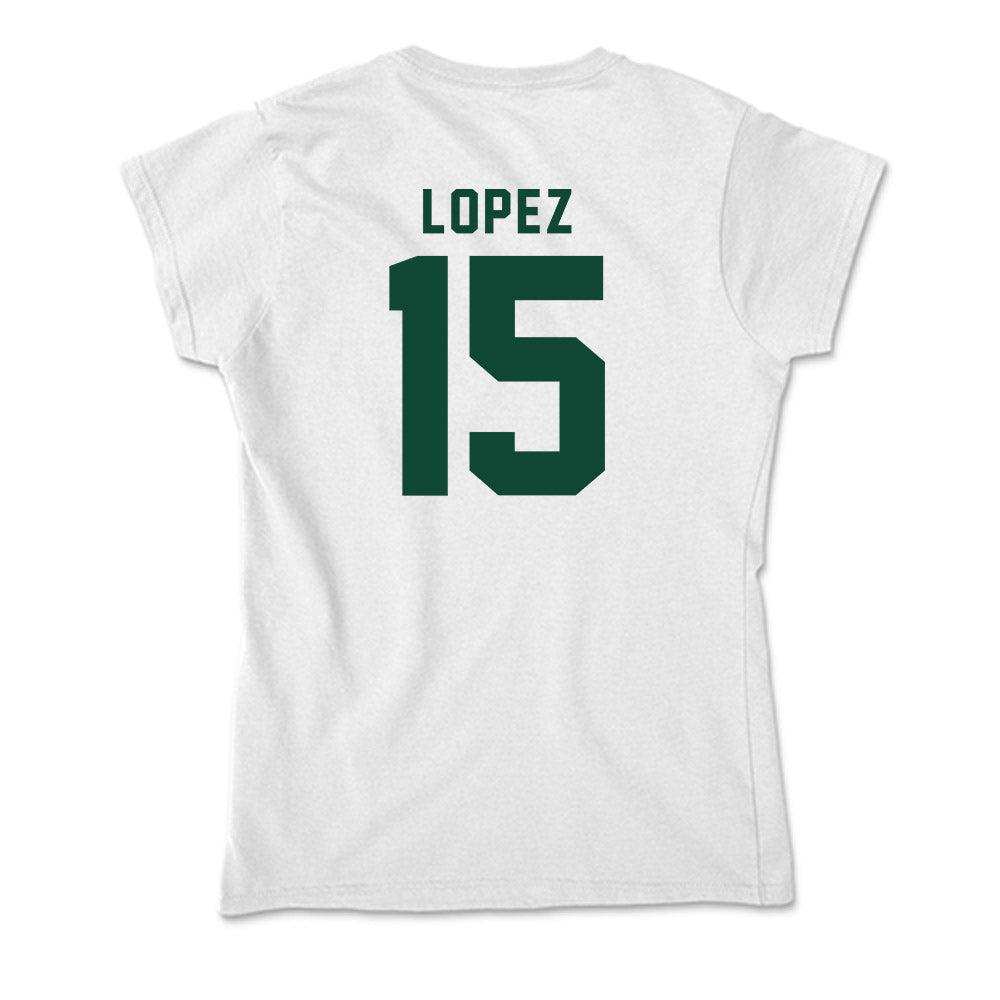 Hawaii - NCAA Women's Volleyball : Leilani Lopez - Soft Style Women’s T-Shirt-1