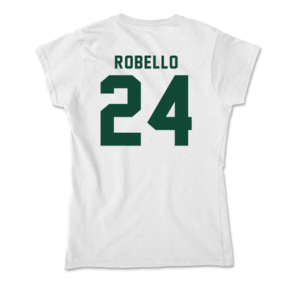 Hawaii - NCAA Baseball : Hekili Robello - Soft Style Women’s T-Shirt-1