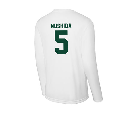 Hawaii - NCAA Baseball : Draven Nushida - Activewear Long Sleeve T-Shirt-1
