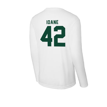 Hawaii - NCAA Football : Matteus Ioane - Activewear Long Sleeve T-Shirt-1
