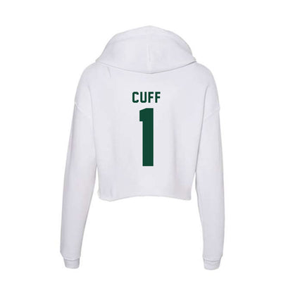 Hawaii - NCAA Men's Basketball : Tanner Cuff - Women's Crop Fleece Hoodie-1