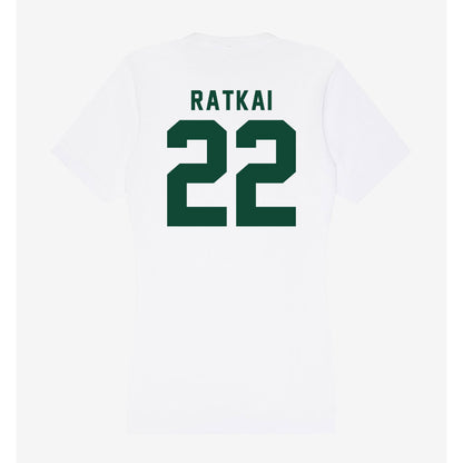 Hawaii - NCAA Women's Volleyball : Panna Ratkai - Classic Shersey Women's V-Neck T-Shirt-1
