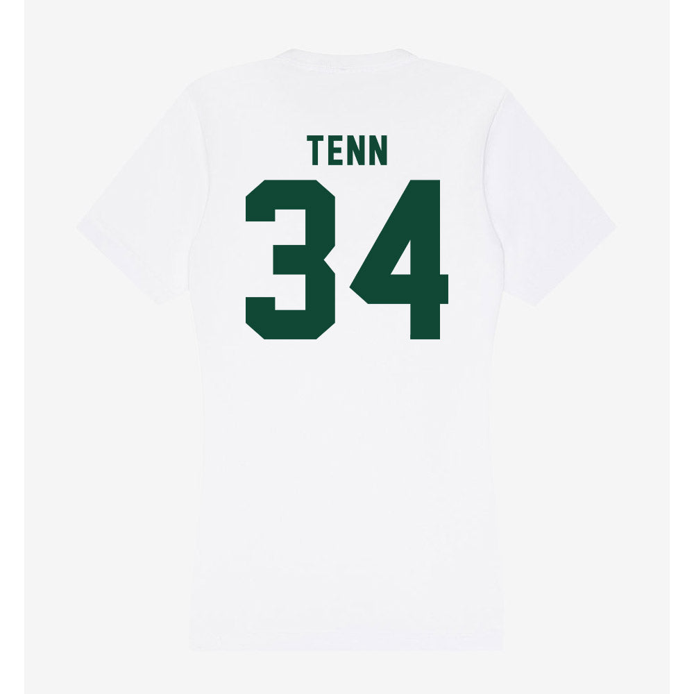 Hawaii - NCAA Baseball : Zacary Tenn - Women's V-Neck T-Shirt-1
