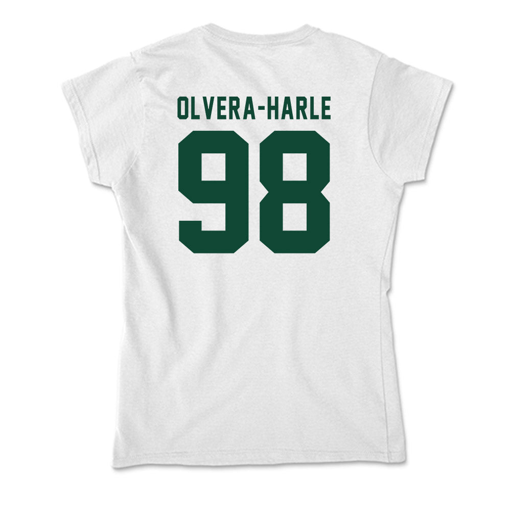 Hawaii - NCAA Football : Sean Olvera-Harle - Soft Style Women’s T-Shirt-1