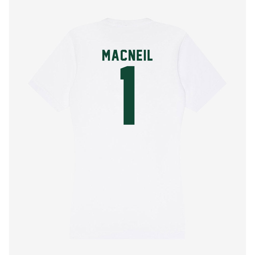 Hawaii - NCAA Softball : Maryn Macneil - Women's V-Neck T-Shirt-1