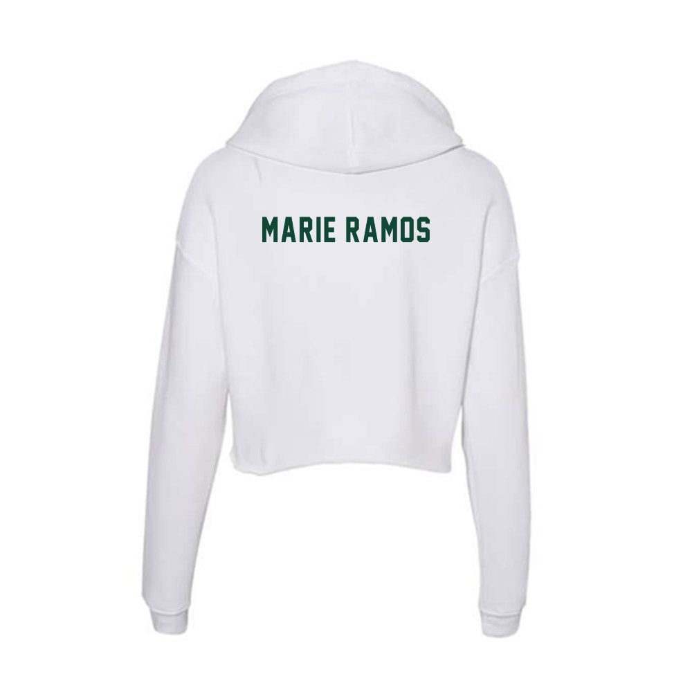 Hawaii - NCAA Women's Soccer : Charis Marie Ramos - Classic Shersey Women's Crop Fleece Hooded Sweatshirt-1