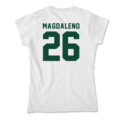Hawaii - NCAA Baseball : Isaiah Magdaleno - Soft Style Women’s T-Shirt-1